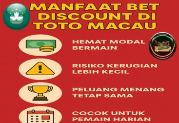 Manfaat dan Kelebihan Bet Discount dalam Permainan Toto Macau